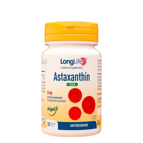 Astaxanthin 8 mg x 30 kapsula - Long Life
