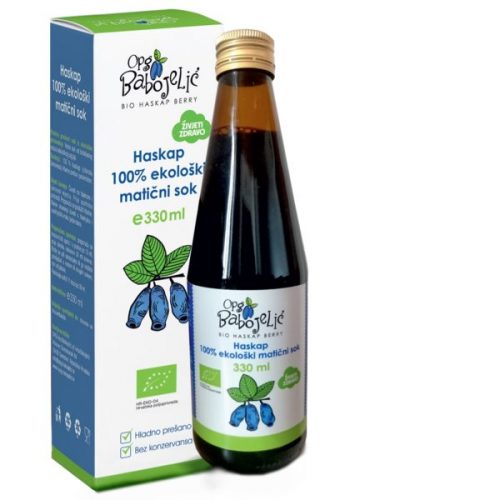 Haskap BIO matični sok 330ml