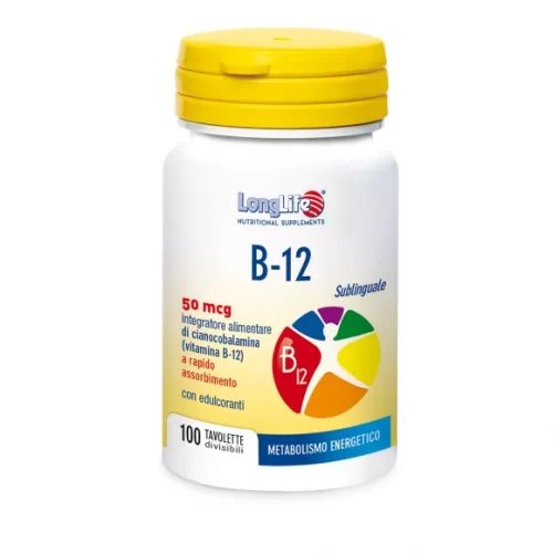 B-12 50mcg/ 100tableta - Long Life
